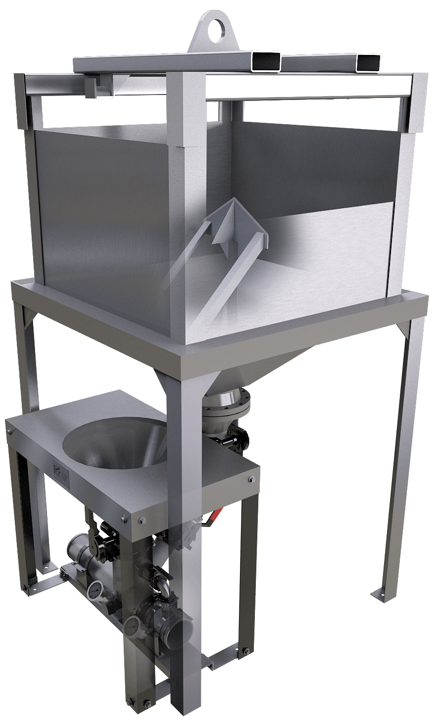 Bulk Bag Handling System Visual Breakdown